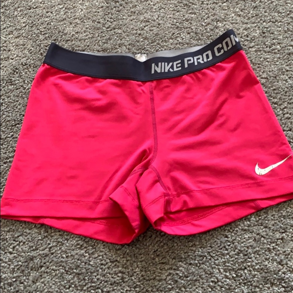 Nike pro dri-fit training shorts.  Size m
